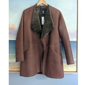Zero + Maria Cornejo Evi Shearling Coat